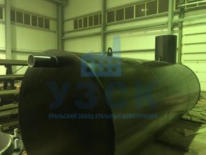 Резервуар горизонтальный стальной наземный в Керчи