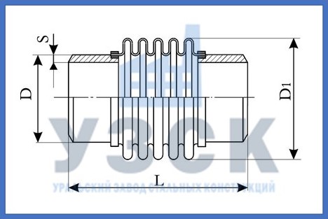 Чертёж компенсатора ОПН в Керчи