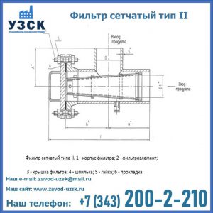 Фильтр сетчатый ФС по Т-ММ-11-2003 в Керчи