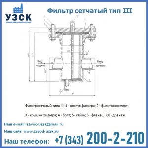 Фильтр сетчатый ФС по Т-ММ-11-2003 в Керчи