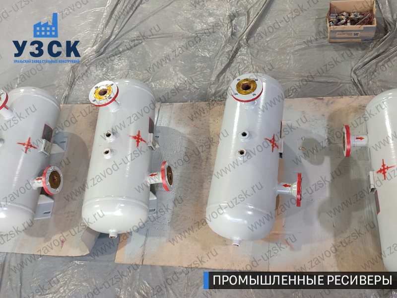 фотография емкостных ресиверов газа Керчь